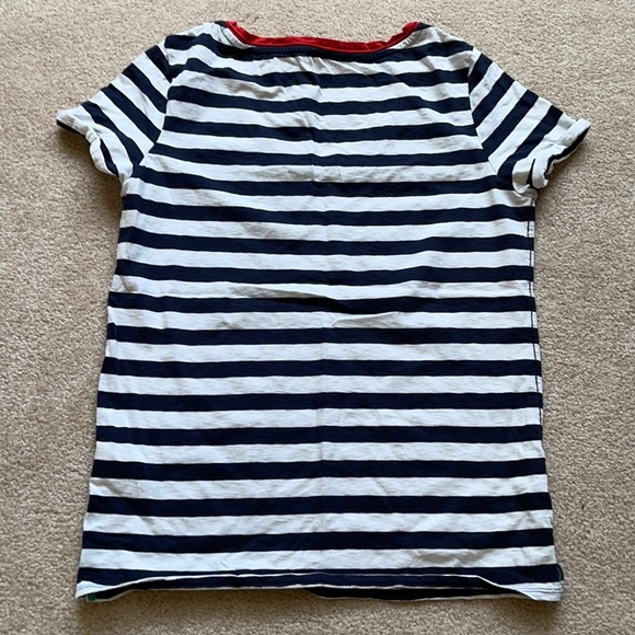 NWOT White Stuff Navy & White Striped T-shirt - Picture 3 of 5